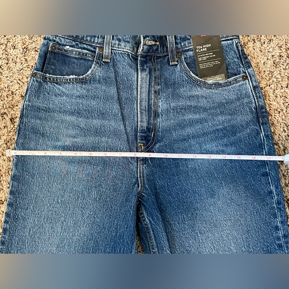 Levi’s 70’s high flare distressed jeans - Picture 12 of 13